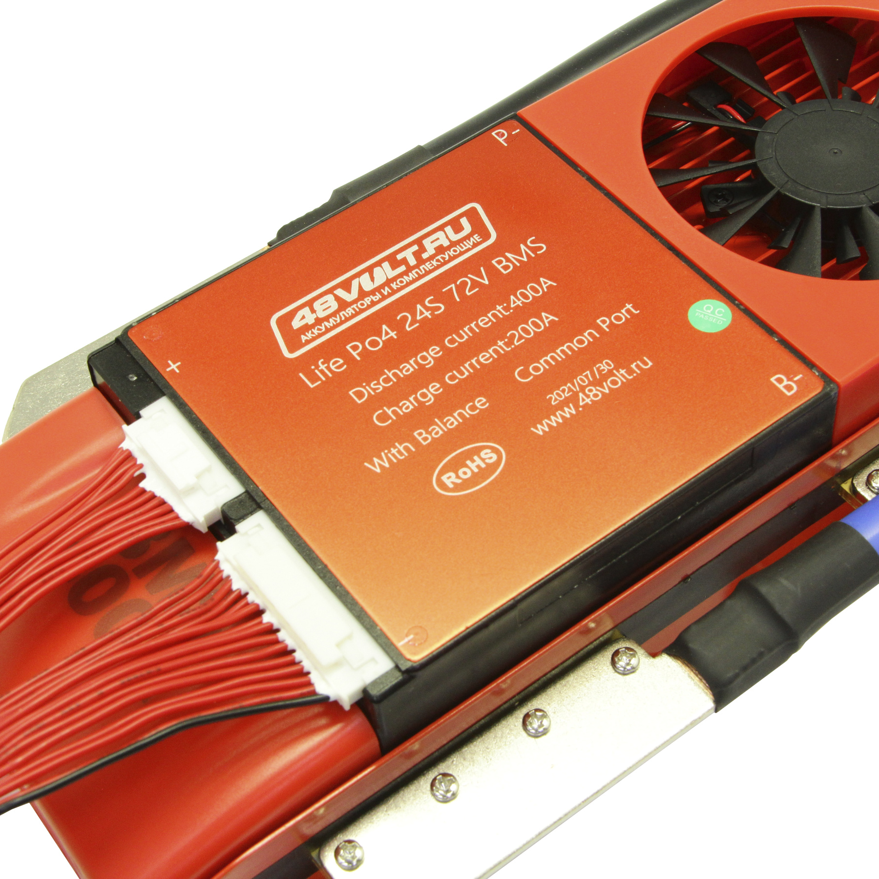 BMS LiFePO4 24S 72V 400A симметрия